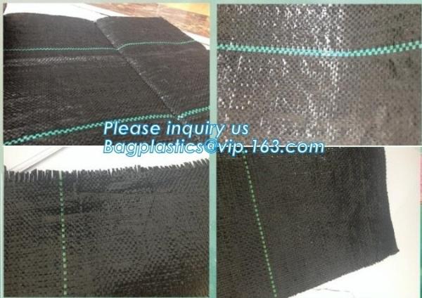 polypropylene fabric woven pp black weed mat ground cover,Anti Weed Mat Weed