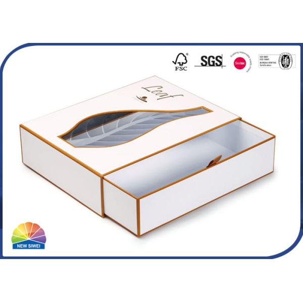 China Shampoo Packaging Ribbon Handle Rigid Drawer Gift Box on sale