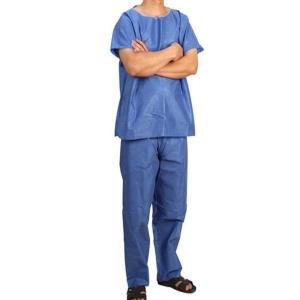 Wholesale Elastic Cuff 115x127cm 30 G/M2 Disposable Patient Gowns from china suppliers