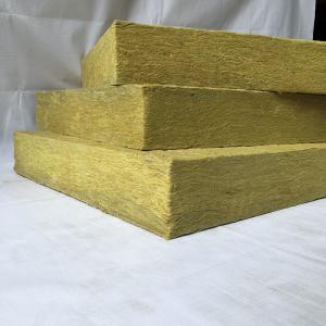 Wholesale 40-180kg/M3 Wall Rockwool Acoustic Panels 0.2% Water Absorption from china suppliers