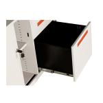 Commercial Cushion 3 Drawer Metal Pedestal mobile office caddy