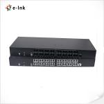 OEM 32Ch Analog Fiber Optic Accessories Fiber To Phone Line Converter FXO FXS