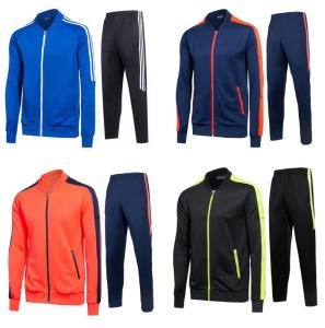 Wholesale Drop shipping New autumn and winter stand neck can customize mens tracksuit from china suppliers