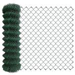10 Gauge Chain Link Mesh Fencing 50*50mm 75*75mm Diamond Mesh Wire Fencing