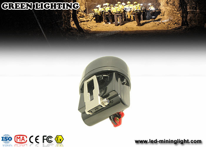 Black OEM Anti Explosive Rechargeable Miners Headlamp 10000 LUX High Brightness
