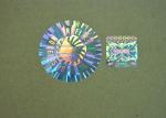 Silver Holographic Number Stickers / Printable Hologram Stickers With Mircontext