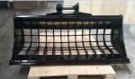 0.8cbm 80*80 Gap Excavator Sieve Bucket For Komatsu PC