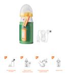 Baby Travel Temperature Control Bottle Warmer USB Five Speed With LCD Display