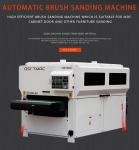 DT1000-4K Long Service Life Wire Brush Machine for Metal Surface Polishing