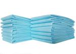 Breathable Disposable Mattress Protector Blue Color High Water Absorbent