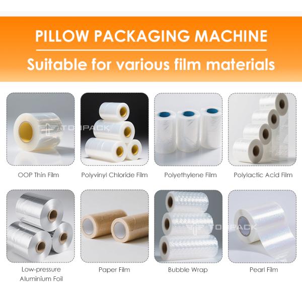 Automatic Servo Motor Soap Bread Flatbread Bag Horizontal Pillow Flow Wrapping Packing Machine Pillow Bag Packing Machine