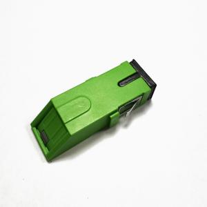 Wholesale SC APC SM SX Fiber Optical Adapter Auto Inner Shutter No Flange from china suppliers