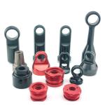 High Precision Red Powder Coated ATV Parts for UTV Shock Absorbers and