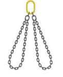 12mm Lifting Chain Sling , Grade 80 Double Leg Sling
