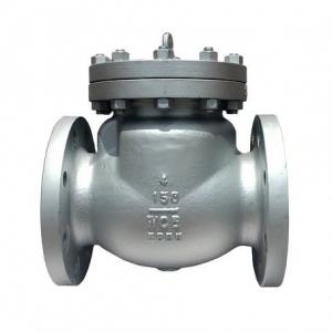 Wholesale BS DIN AWWA PN16 Duction Cast Iron Body Flange Swing Check Valve from china suppliers