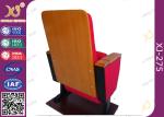 Fabric Cover Sound Absorbing Conference Room Chairs hall chairs with Writing Pad