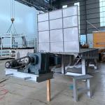 Fire Resistant Screw Lift Conveyor Power Saving For Material Transport