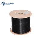 OEM Drop Wire Fiber Optic 2 Core Ftth Indoor Cable FRP KFRP Steel Strength
