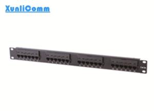 Wholesale amp style utp cat5e 24 port 1u 19inch rj45 network patch panel from china suppliers
