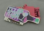 Half Marathon Enamel Medal Zinc Alloy Die Casting Texas Wine