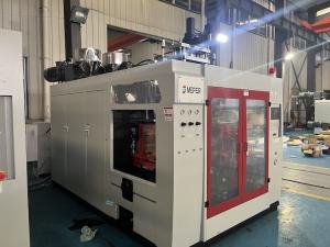 Wholesale HDPE PE PP PVC PA Automatic Extrusion Blow Molding Machine 90 Plasticizing Ability from china suppliers
