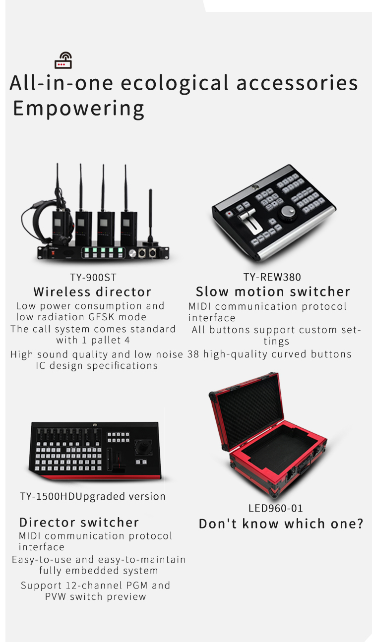 550W HD Live Streaming and Recording Camera System The Ultimate Broadcasting Solution