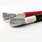 H1Z2Z2-K Solar Panel Cable Wire 2 Core Low Voltage Stranded Conductor