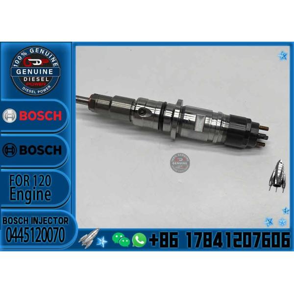Genuine common rail injector 0445120241 0445120070 for 3976631 4930485 5263304