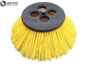 Wholesale 445*750mm Disc Poly Bristle Road Sweeper Rotary Street Road Sweeper Brush Motor Driven Sweeper Disc Brush OEM Accepted from china suppliers