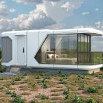 Live In A Futuristic Modular Capsule House Mobile Home Modern Minimalist