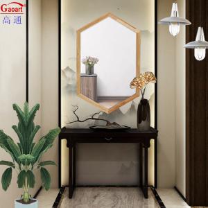 Wholesale Contemporary Design Style Wood Framed Antique Arch Wall Decor Mirror for Living Room from china suppliers