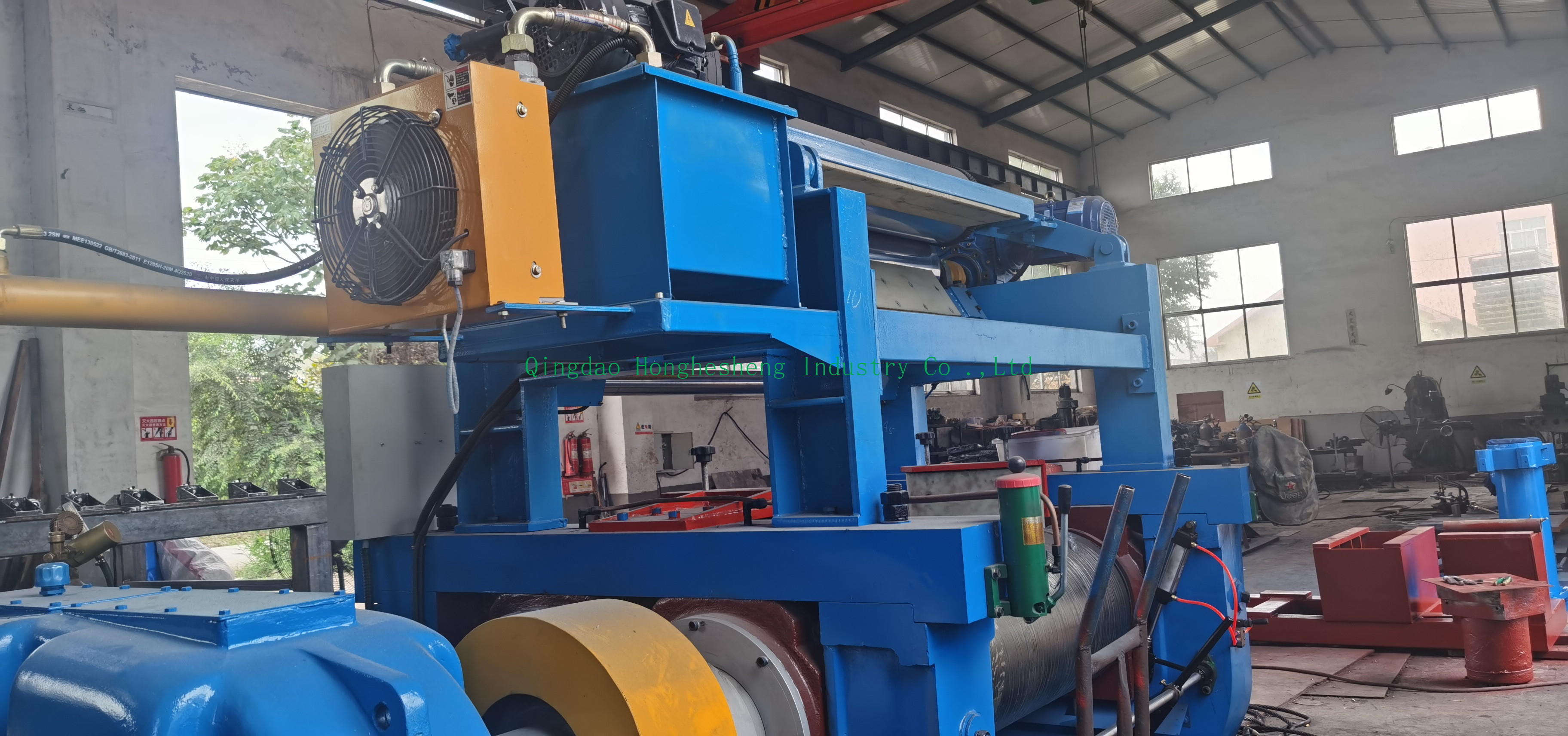 Two Roll Rubber Mixing Mill Electrical Heated 50~60 HRC