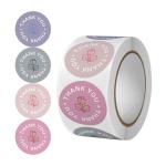 Personalized Custom Logo Printing Laser Film Labels Rainbow Reflective Foil
