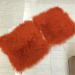 Tibetan Lambskin Cushions Tibet sheepskin curly fur cushion mongolian fur pillow