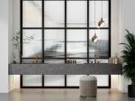 Light Grey W.A 0.5% Matt Durable Inside Floor Porcelain Rock Slabs For Kitchen