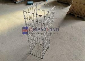 Wholesale Square Gabion Columns 100cm Mesh Size 5*10cm from china suppliers