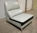 Contemporary Leather Sectional Sofa / Leather Reclining Sectional With Chaise