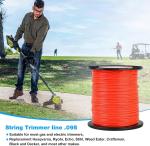 1.8mm 2.5mm 2.7mm 3.0mm 3.5mm Nylon Trimmer Line Round Square Brush Cutter Line