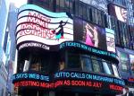 Advertising Outdoor Full Color LED Display Screen P8 Fixed Waterproof IP65 1/16