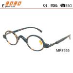 Round Hot selling reading glasses with metal fashionable frame ,suitable for men
