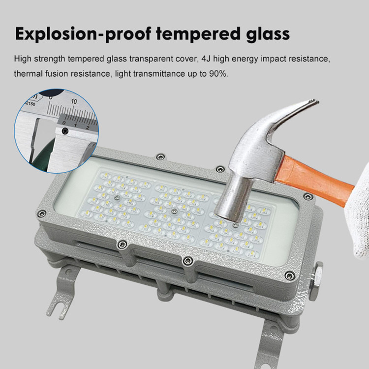 Ip65 50w Led Explosion-Proof Light For Subway Tunnel Waterproof