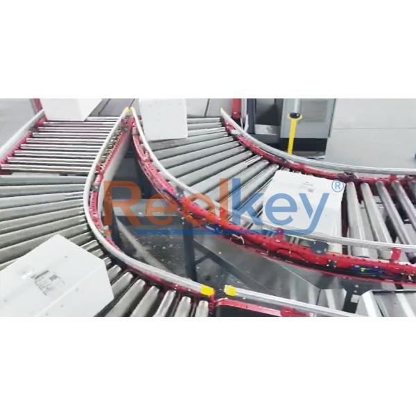 Easy Maintenance Flexible Roller Conveyor System For Logistics Centers