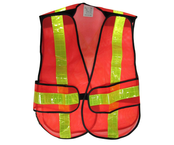 Mesh Hi Vis Vest Construction Orange Mesh Safety Vest Fluorescent