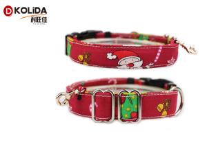 Wholesale All Seasons Nylon Dog Collars Large Loading Capacity Christmas Soft Custom Designed from china suppliers