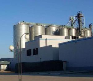 Wholesale Flat Hopper Bottom Grain Bins Assembly Steel Storage For Construction Materials from china suppliers