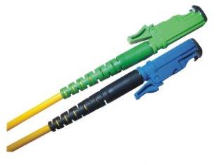LSZH 3.0mm cable diameter Single-mode low insertion loss E2000 Fiber Optic Patch