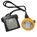 DC 4.2V ATEX KL5LM LED Mining Light 15000 Lux 6.5Ah , Black Miners Safety Lamp