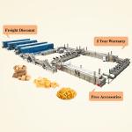 2000 KG Long Fries Maker Automatic Frozen French Fries Production Line with 58