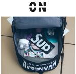 New Korean version of solid color backpack fashion trend Japanese and Korean