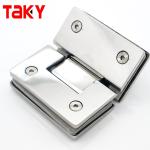 Long Lift Bathroom Glass Door Shower Hinge with Soft Close in Stainless Steel